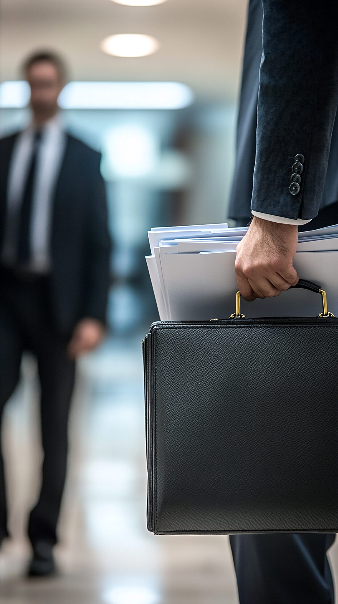 Un employé quitte l'entreprise