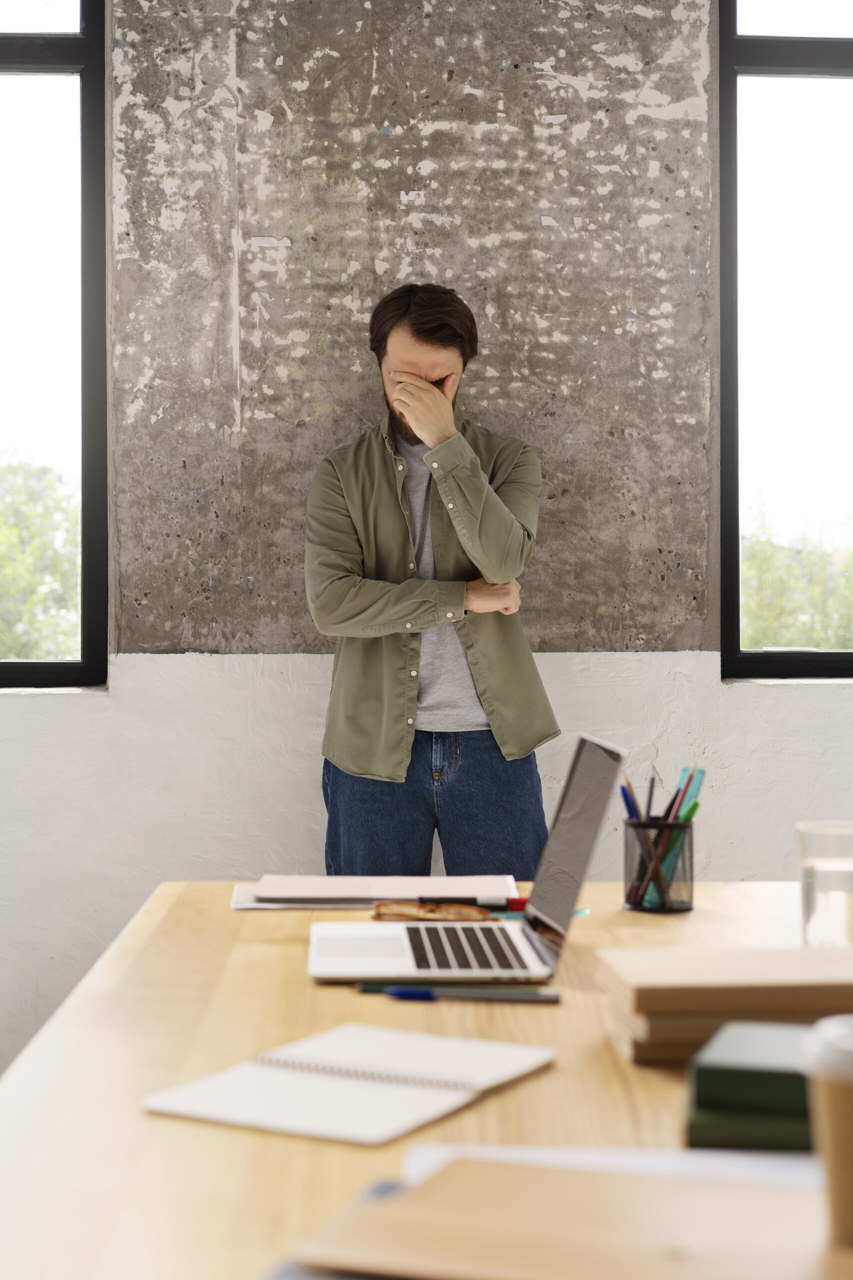 Un employé est à bout